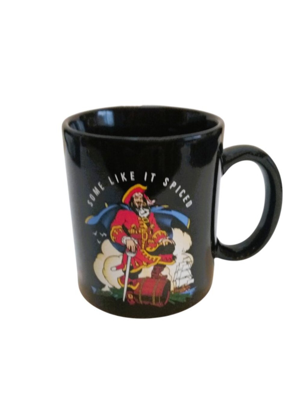 Captain Morgan "Some Like It Spiced" Black Coffee Mug-10 oz